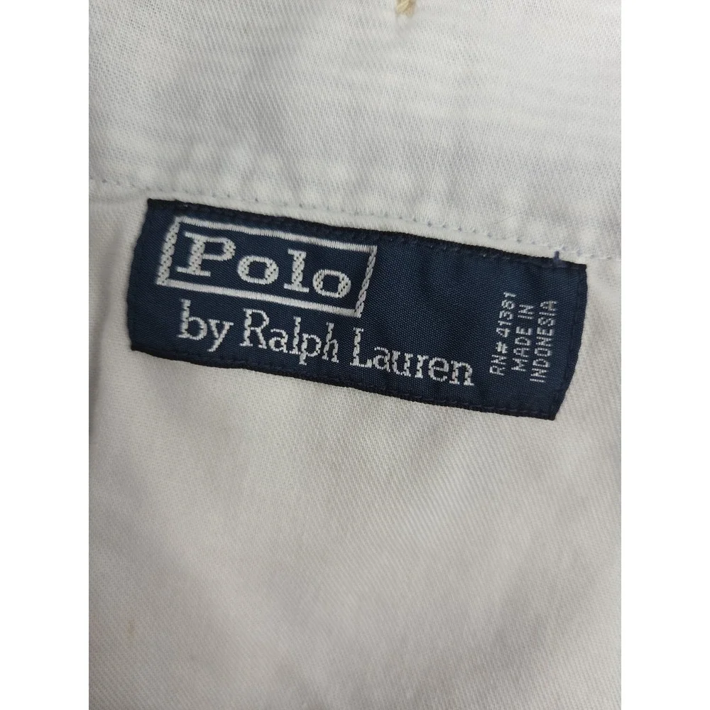 Polo Ralph Lauren Shorts 40 Blue White Seersucker Golf Classic Old Money Preppy‎